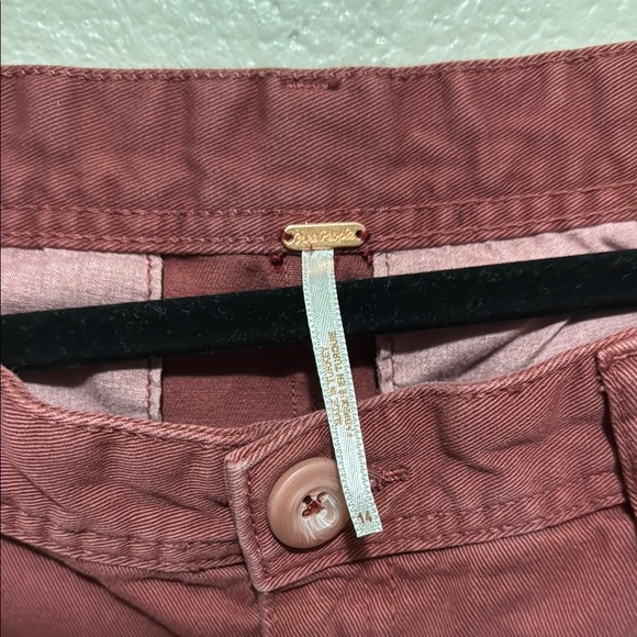 Free People Dusty Rose Trousers - Picture 4 of 4